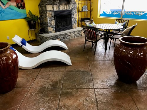 Swim World Showroom Sunstamp Custom Colors
Office & Business Parks
Sundek
