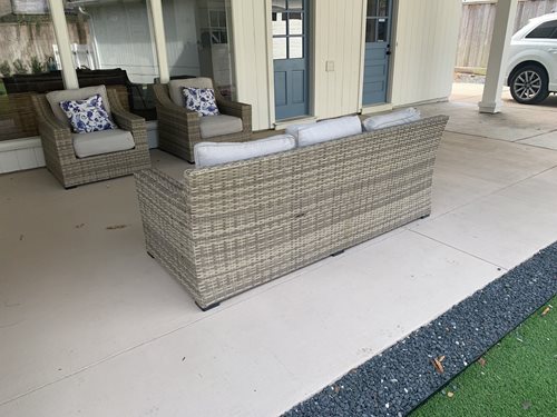 Broom Finish Concrete, Concrete Patio Overlay
Patios & Outdoor Living
SUNDEK Houston
