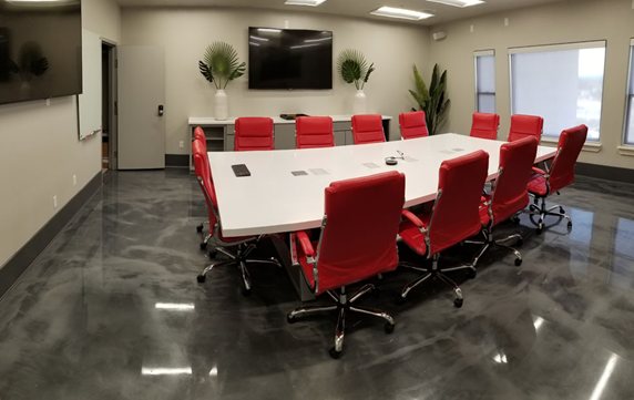 metallic epoxy floor